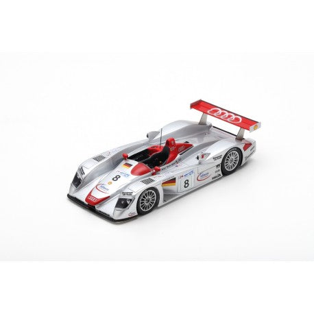 AUDI R8( N 8) 24H DU MANS 2000 / F.BIELLA/ T. KRISTENSEN/ E. PIRO IXO 1/43