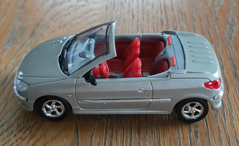 PEUGEOT 206 DECAPOTABLE SOLIDO 1999 1/43