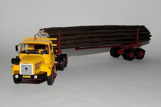 CAMION BERLIET 884 GL 10 TRANSPORT DE BOIS ANNEE 1960 1/43