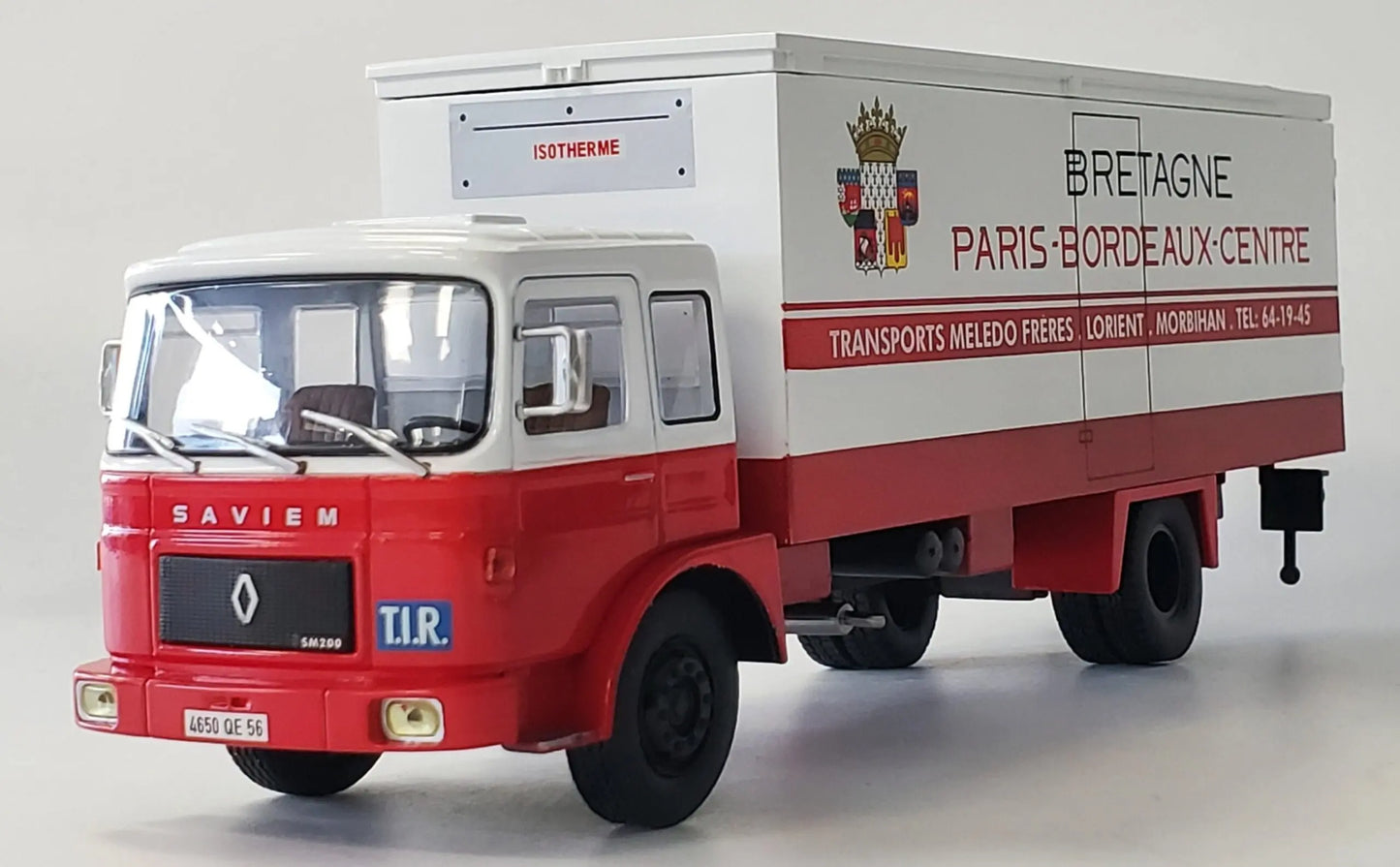 CAMION SAVIEM TRANSPORT MELODO FRERES 1969 1/43