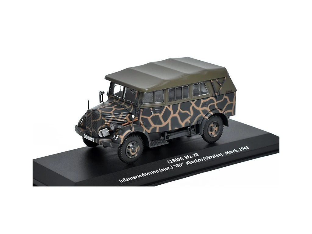 VOITURE L1500A kfz 70 INFANTRIE DIVISION UKRAINE MARS 1943 1/43