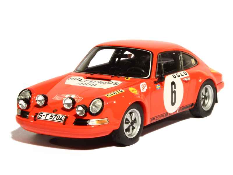 PORSCHE 911 S RALLYE DE MONTE CARLO 1970/ B. WALDEGAAD/ L. HELMER/ IXO 1/43