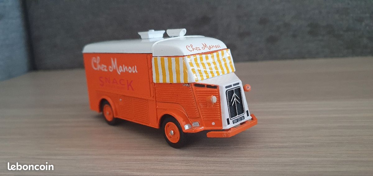 CITROEN TYPE HY SNACK 1954 1/43 MANQUE PHARE GAUCHE