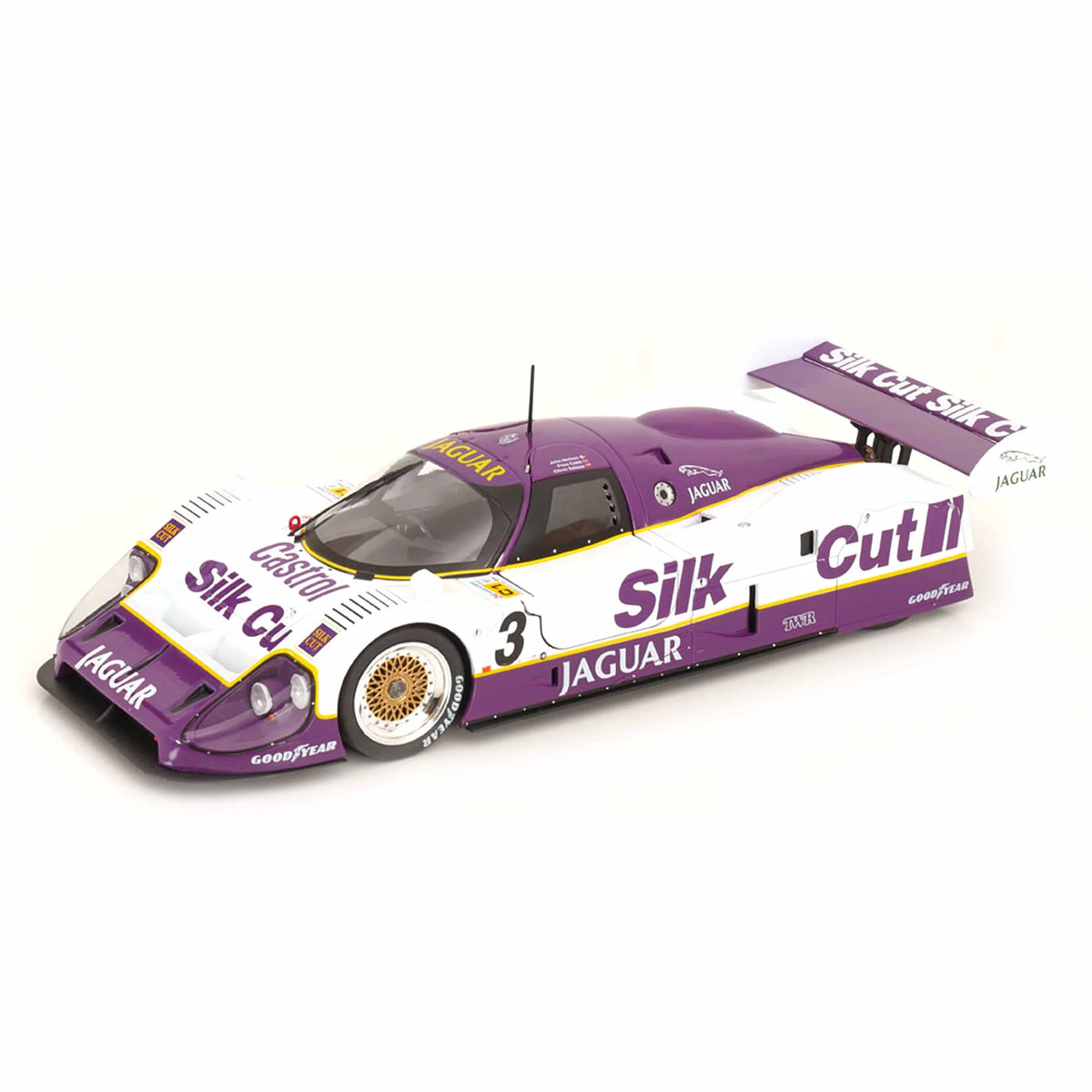 JAGUAR XJR 12 24H DU MANS 1990 / J. NIELSEN / P. COBB / E SALAZON / IXO /1/43