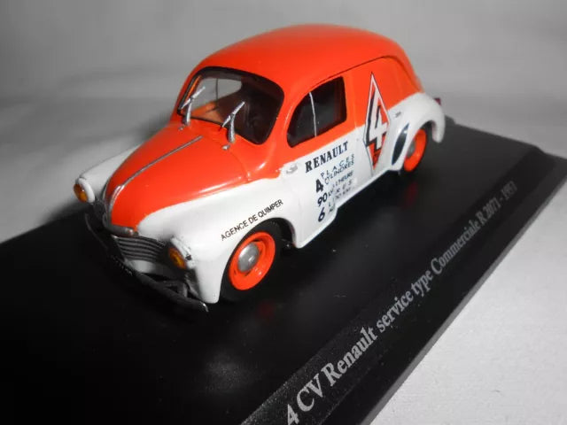 RENAULT 4CV SERVICE TYPE COMMERCIALE R 2071 1951 1/43