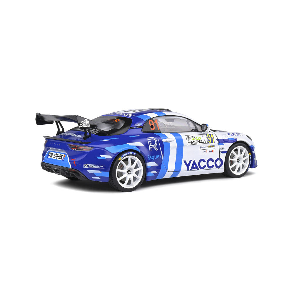 ALPINE A110 RALLY WRC MONZA 2010 1/18