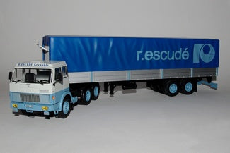 camion semi remorque Hanomag