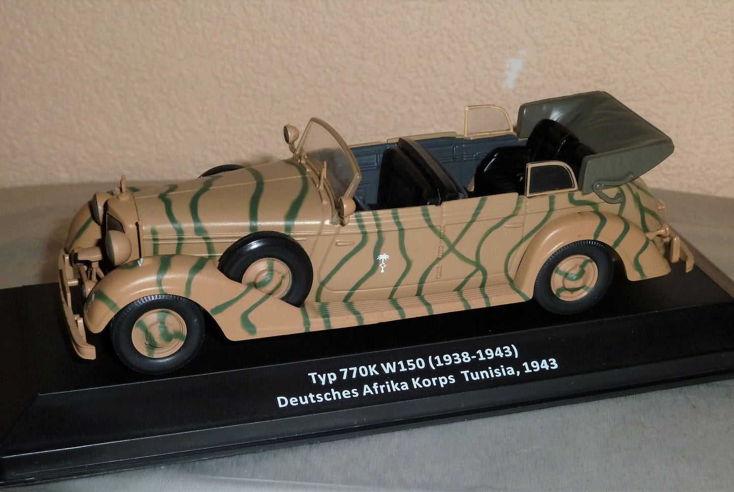 typ 770k w150 (1933-1943) DEUTSCHES AFRIKA KORPS TUNISIE 1943 1/43