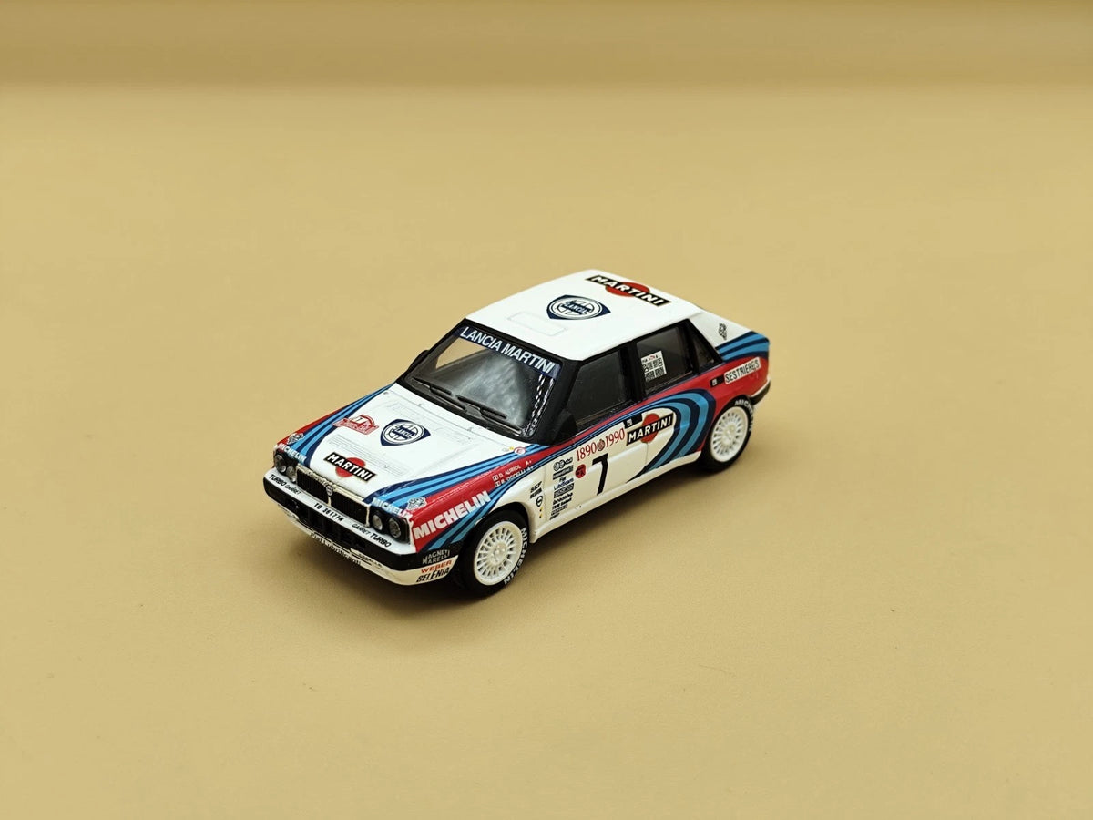 LANCIA DELTA INTEGRALE (RALLYE MONTE CARLO 1990) D.AURIOL_B OCCELLI 1/43 IXO