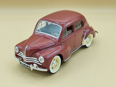 RENAULT 4 CV BORDEAU 1951 1/18 SOLIDO