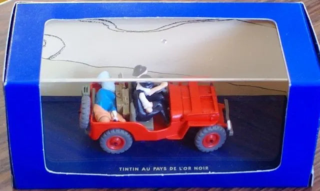 voiture tintin au pays de l or noir 1/43