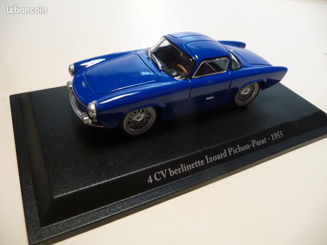 RENAULT 4CV BERLINETTE IZOARD PICHON PARAS  1955  1/43