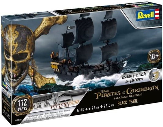 BATEAU PIRATES DES CARIBBEAN (BLACK PEARL) REVELL 1/150. BIEN POUR DEBUTANT PLUS DE 10 ANS