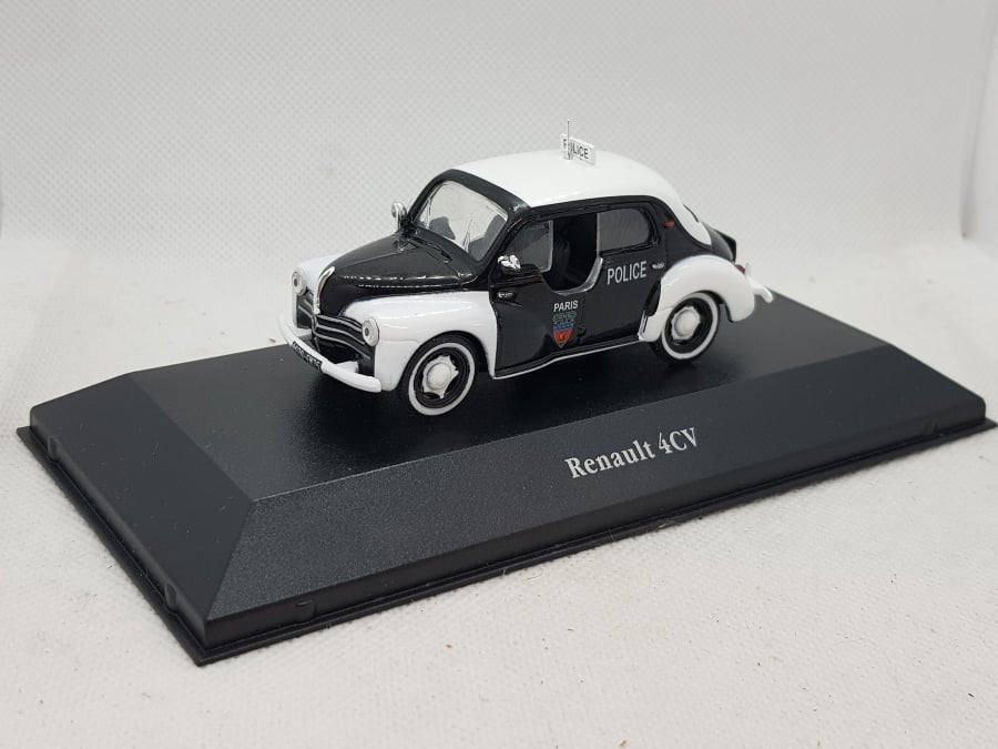 RENAULT 4CV DE POLICE DE PARIS 1955  1/43