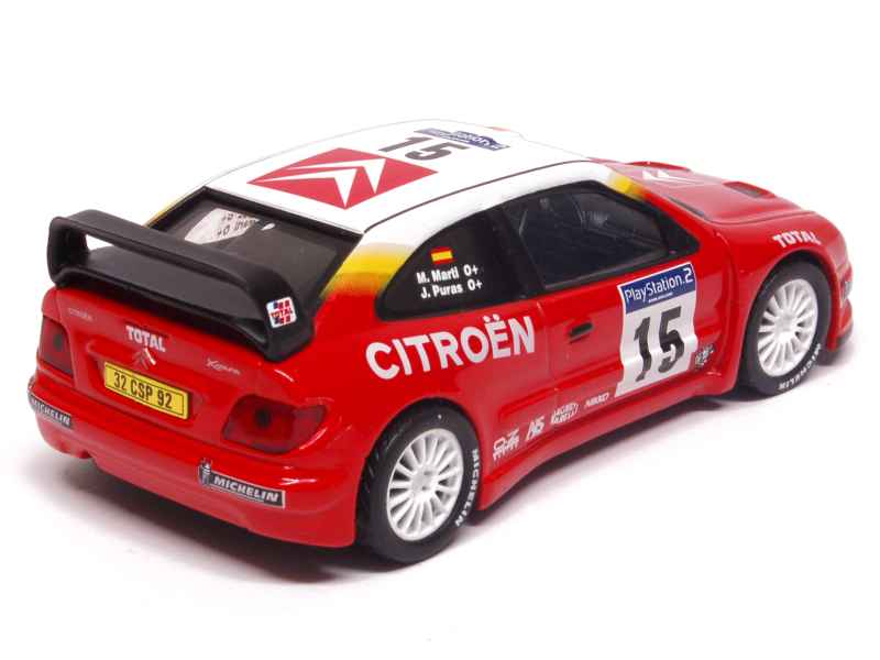 CITROEN XARA WRC TOUR DE CORSE 2001 / J. PURAS  / M. MARTI  / IXO / 1/43
