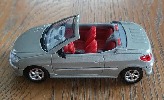 PEUGEOT 206 DECAPOTABLE SOLIDO 1999  1/43