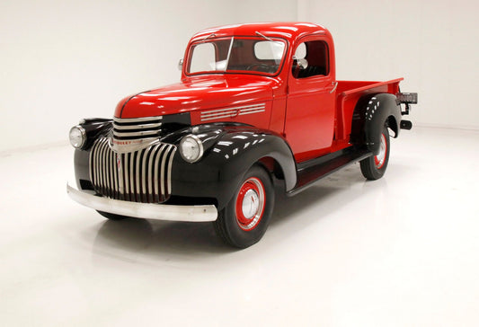 CHEVROLET PIKUP 1946 SOLIDO 1/18 AVEC CA PROTECTION EN PLASTIQUE DUR