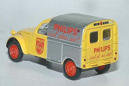 CITROEN 2CV CAMIONNETTE PHILIPS 1956  1/43