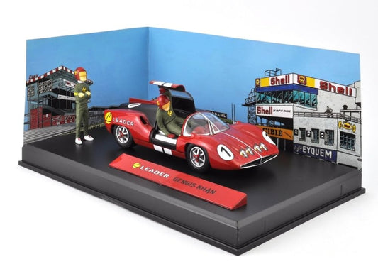 VOITURE MICHEL VAILLANT LEADER GENGIS KHAN  IXO  1/43