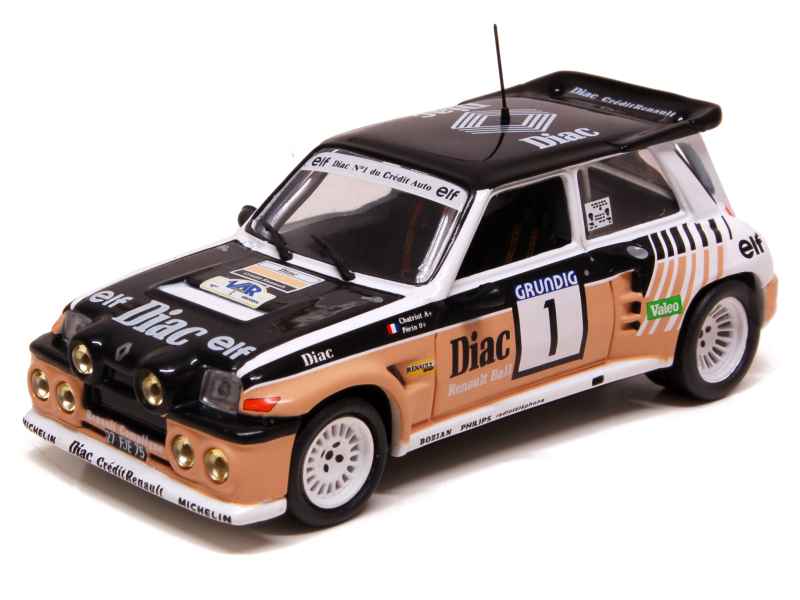 RENAULT 5 TURBO MAXI-RALLY DU VAR 1986  1/43