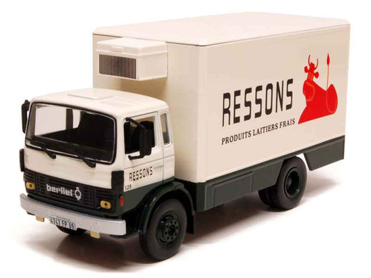 CAMION BERLIET 130B11 TRANSPORT RESSONS 1978  1/43