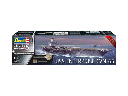 MAQUETTE PORTE AVION USS ENTRERISE CVN- 65 revell 1/400