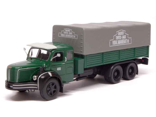 CAMION BERLIET GBM 10 LIVRAISON DE BACHES 1956  1/43