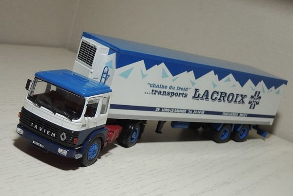 CAMION SAVIEM TRANSPORT LA CROIX 1977-1980 1/43