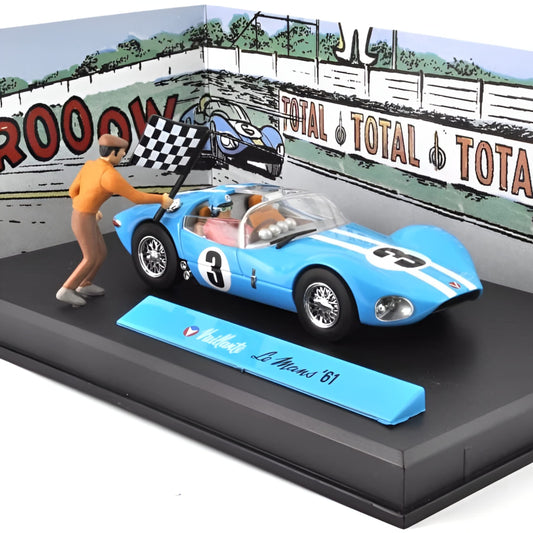 VOITURE MICHEL VAILLANT LE MANS 1961 IXO  1/43