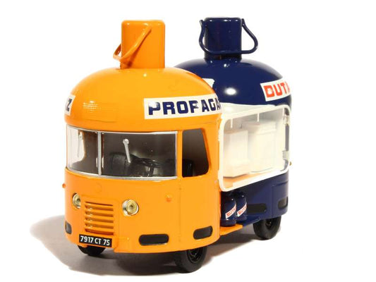 RENAULT 1400KG TOUR DE FRANCE BUTAGAZ. PROPAGAZ 1960 1/43