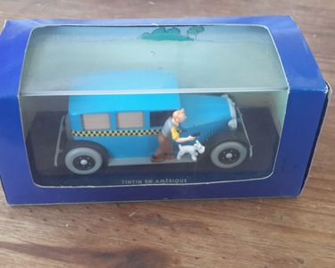 voiture tintin en amerique 1/43
