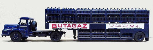 CAMION UNIC ZU 120 TRANSPORT BUTAGAZ 1954-1960 1/43