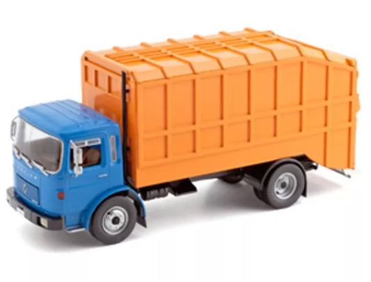 CAMION BENNE POUBELLE SAVIEM 1975 1/43