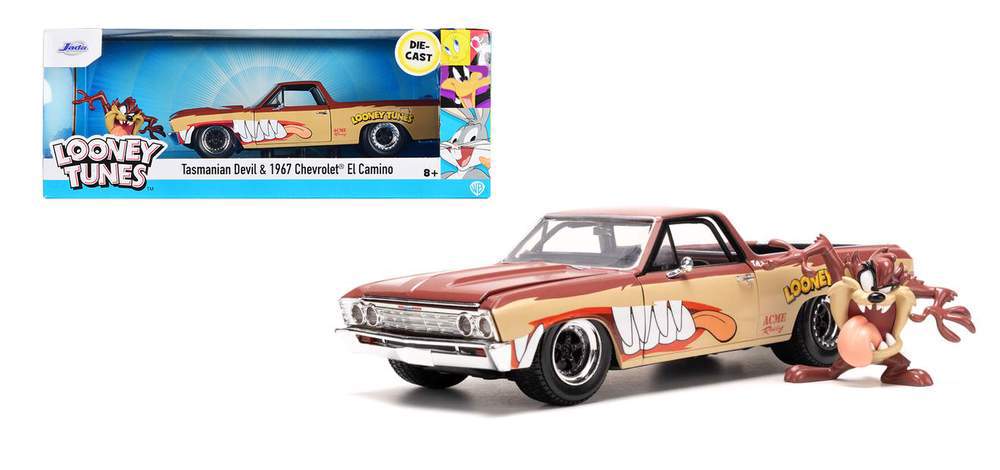 JADA TOYS TASMANIAN DEVIL 1967 CHEVROLET EL CAMINO 1/24