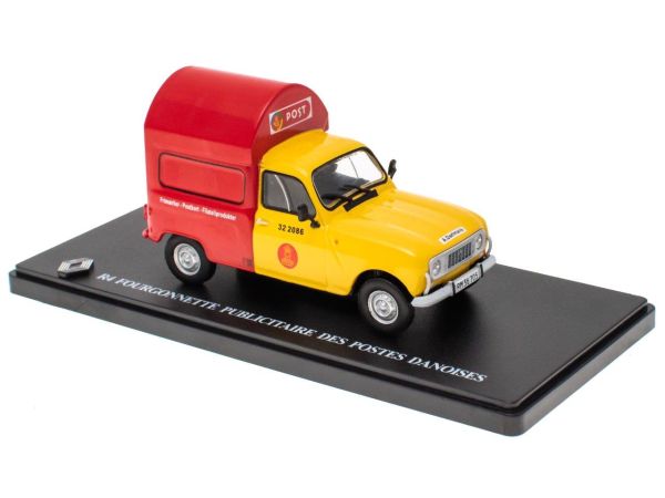 RENAULT 4 POSTE DANOISE  1/43 MANQUE RETRO DROIT