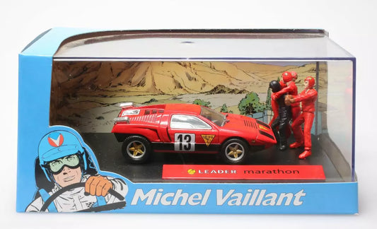 VOITURE MICHEL VAILLANTE LEADER MARATHON  IXO  1/43