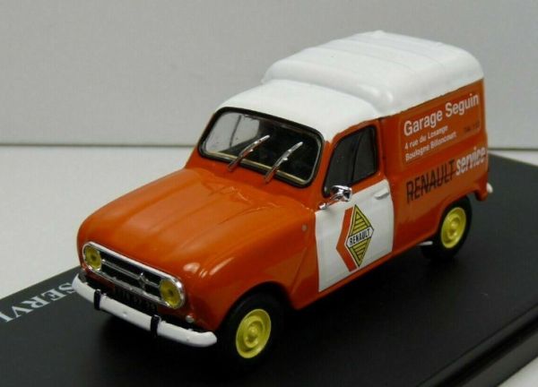 R 4 FOURGONNETTE RENAULT SERVICE  1971   1/43