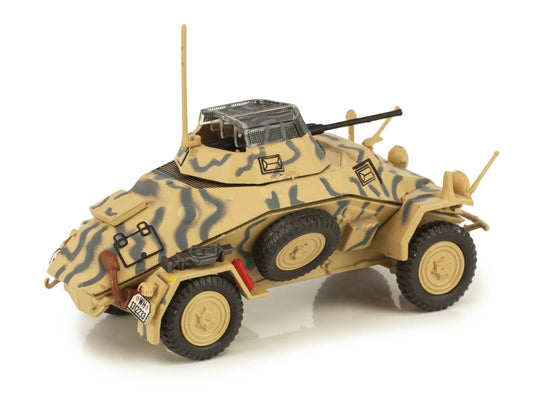 SD.KFZ.222 10.PANZERDIVISION TUNISIE FEVRIER 1943  1/43