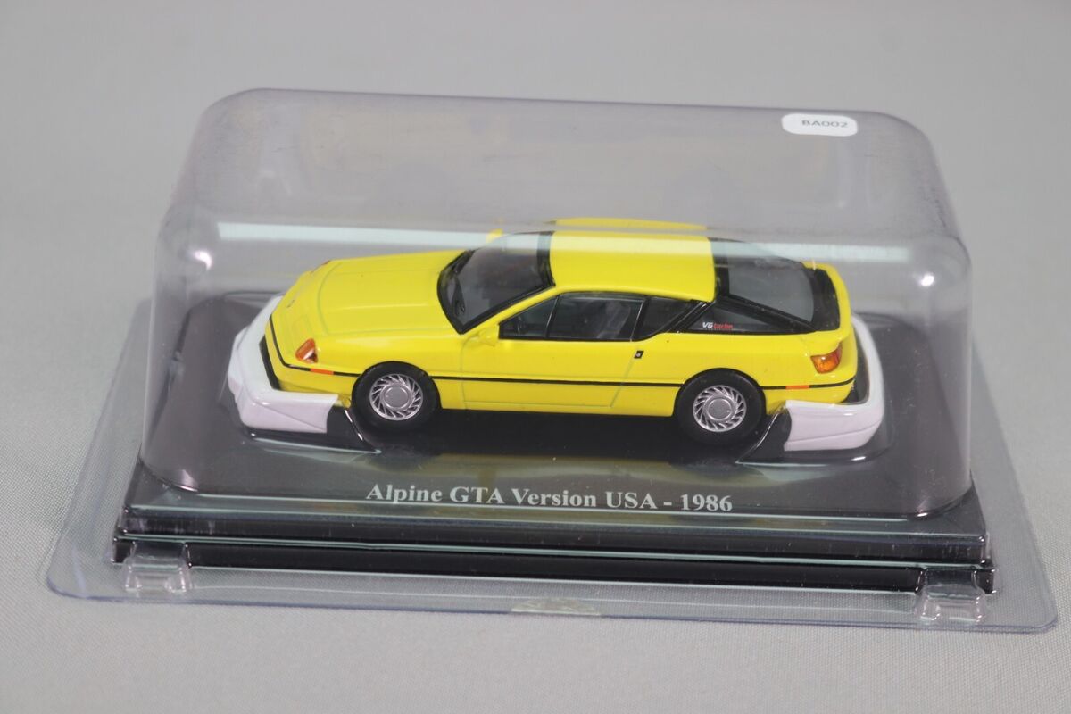 RENAULT ALPINE GTA VERSION USA 1986 1/43