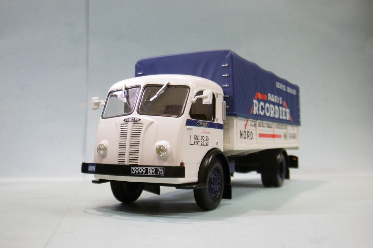 CAMION PANHARD TRANSPORT PARIS  R. CORDIER 1952 1/43