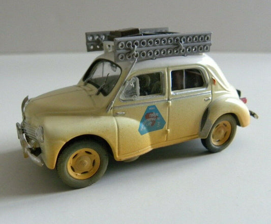 RENAULT 4CV RAID MEDITERRANEE LE CAP TYPE R 1062  1950  1/43