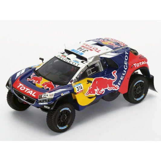 PEUGEOT 2008 DKR RALLYE DAKAR 2016 1/43