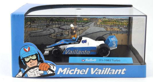 VOITURE MICHEL VAILLANT F1 TURBO 1982 IXO 1/43
