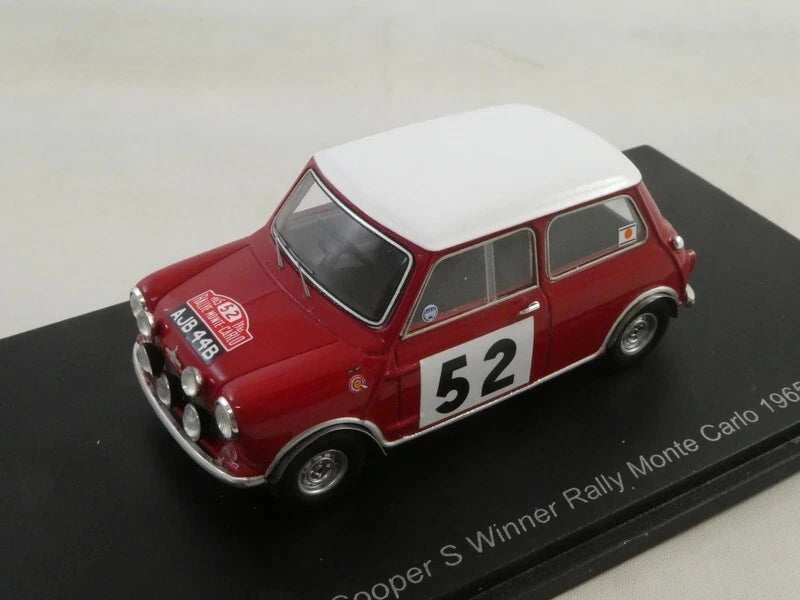 BMC COOPER/ 1965 RALLY DE MONTE CARLO/ T. MAKINEN / P. EASTER / IXO / 1/43