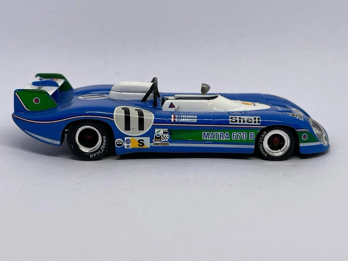 MATRA MS 670 B 24H DU MANS 1973 / H. PESCAROLO / G.LARROUSSE / IXO  1/43