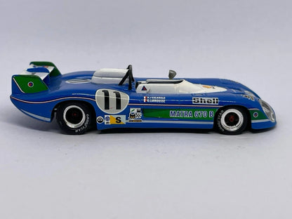 MATRA MS 670 B 24H DU MANS 1973 / H. PESCAROLO / G.LARROUSSE / IXO  1/43