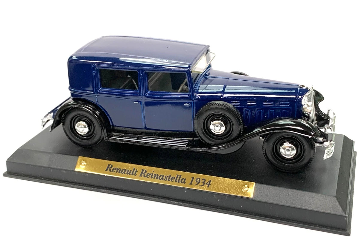 RENAULT REINASTELLA AVEC SONT SOCLE 1934 SOLIDO 1/43