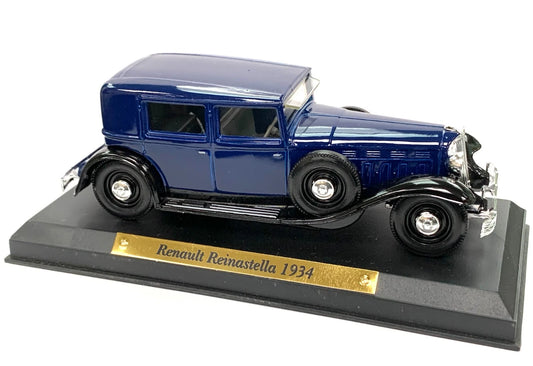 RENAULT REINASTELLA AVEC SONT SOCLE 1934 SOLIDO 1/43