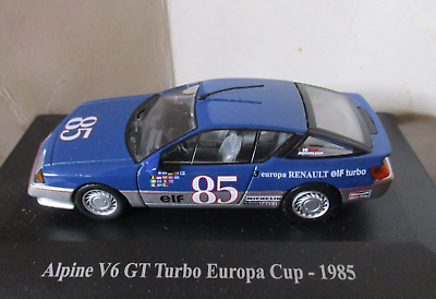 RENAULT ALPINE V6 GT TURBO EUROPA CUP 1986 1/43