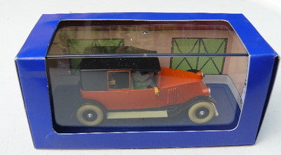 VOITURE TINTIN 1/43 LE CRABE AUX PINCES D OR 1920